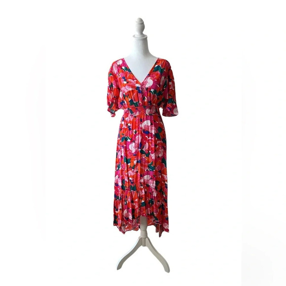 Abel the label ATL Anthropologie floral high-low Dress - Picture 5 of 15